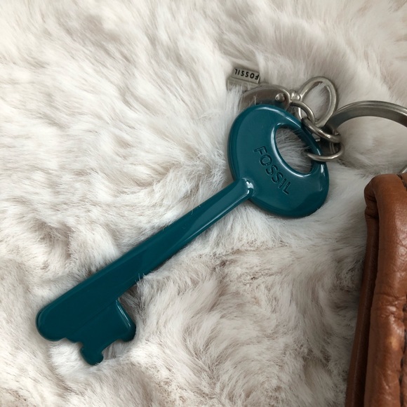 Fossil Key-Per Envelope Cross Body bag purse - Picture 8 of 13